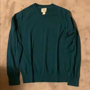 Saint Johns Bay Dark Green Sweater-Medium
